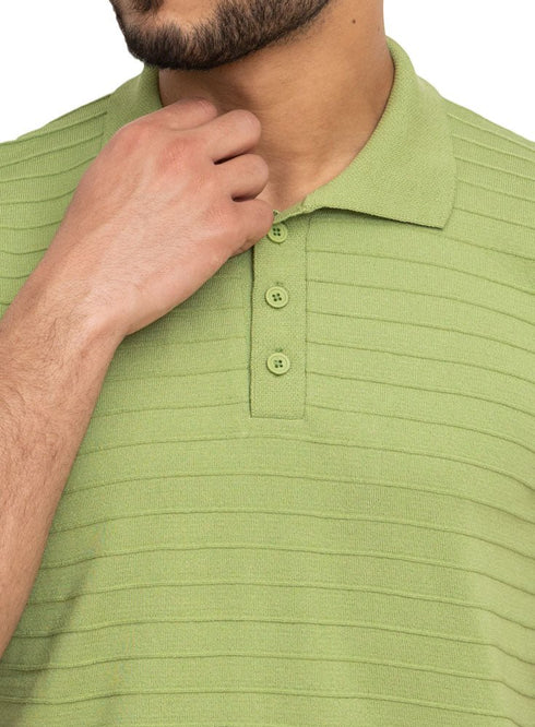 Bistage Design 1159Knit Polo Neck S - T-Shirt - Khotwh