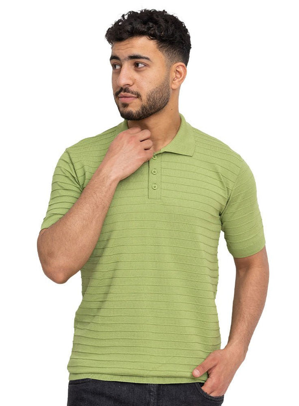 Bistage Design 1159Knit Polo Neck S - T-Shirt - Khotwh