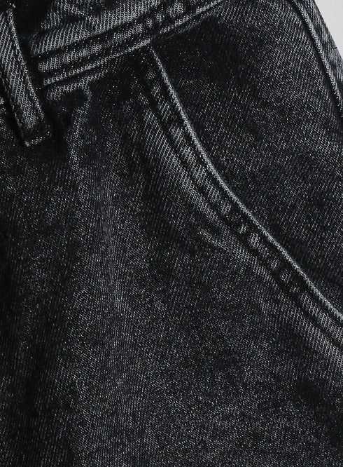 Black 1 Cargo jeans - Khotwh