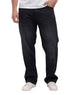 Black 1 D48 - Jeans Wide Leg Pant - Khotwh