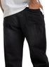 Black 1 D48 - Jeans Wide Leg Pant - Khotwh