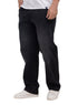 Black 1 D48 - Jeans Wide Leg Pant - Khotwh
