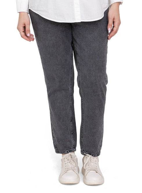 Black 1 Mom - Fit Jeans - Khotwh