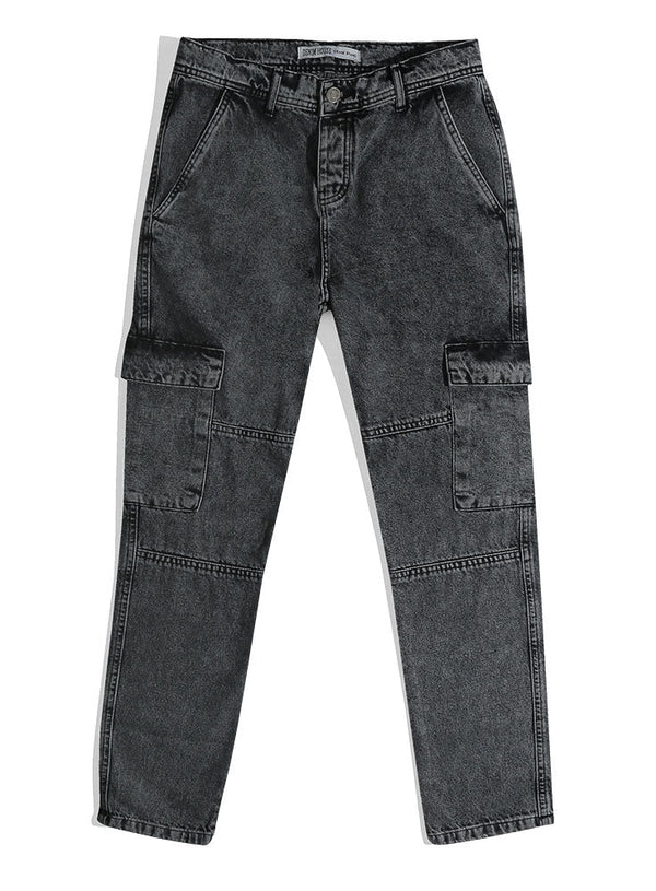 Black 2 Cargo jeans - Khotwh