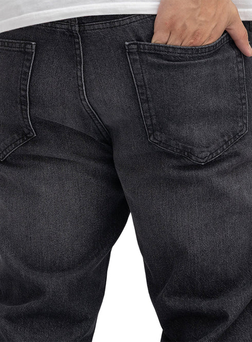Black 2 D48-Jeans Wide Leg Pant - Khotwh