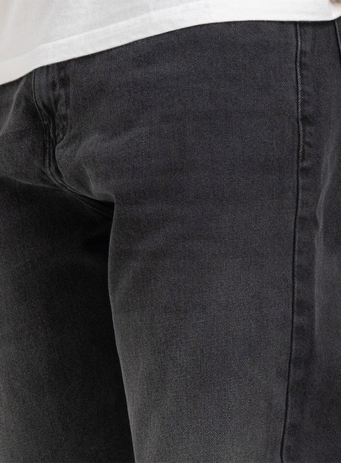 Black 2 D48 - Jeans Wide Leg Pant - Khotwh