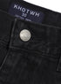 Black 2 D48 - Jeans Wide Leg Pant - Khotwh