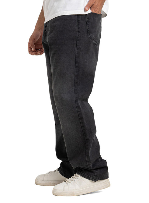 Black 2 D48 - Jeans Wide Leg Pant - Khotwh