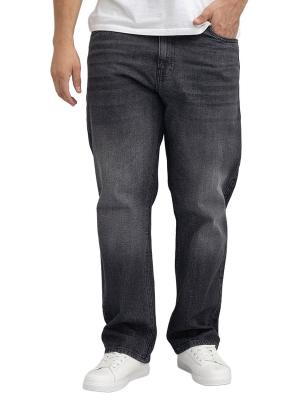 Black 2 D48-Jeans Wide Leg Pant - Khotwh