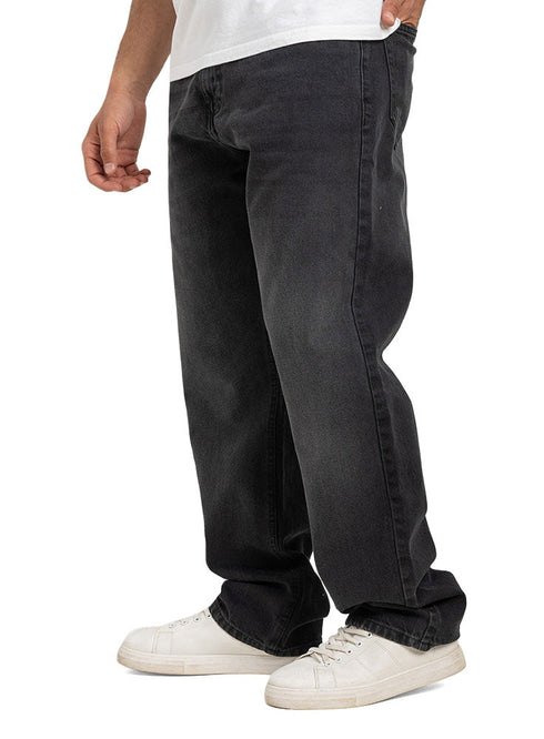 Black 2 D48 - Jeans Wide Leg Pant - Khotwh