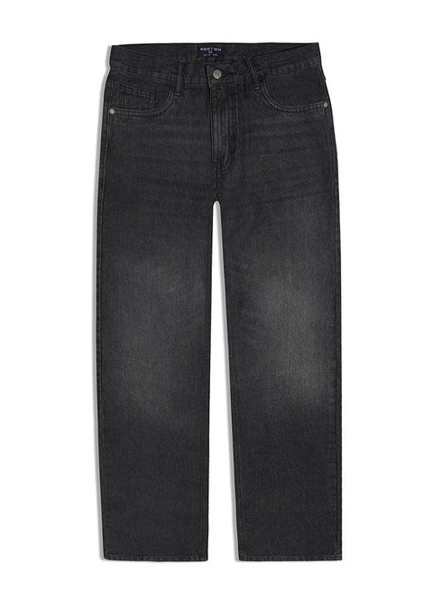Black 3 D48 - Jeans Wide Leg Pant - Khotwh