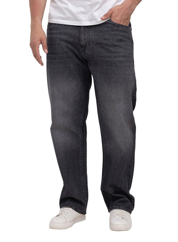 Black 3 D48 - Jeans Wide Leg Pant - Khotwh