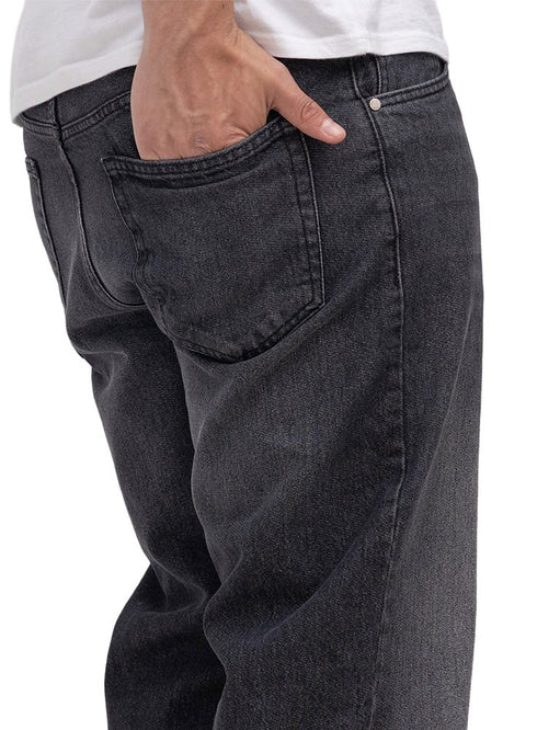 Black 3 D48 - Jeans Wide Leg Pant - Khotwh