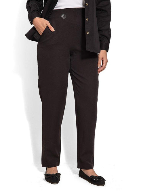 Black B - Wide Classic Pant - Khotwh