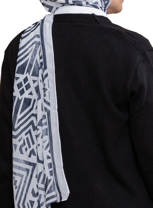 Black Basic Pocket Cardigan - Khotwh