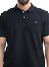 Black Basic Polo - Khotwh