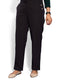 Black Button Classic Pant - Khotwh