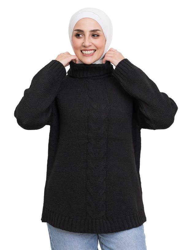 Black C - Plexus Pullover - Khotwh