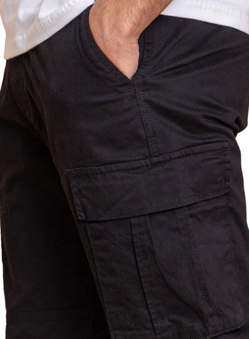 Black Cargo Pant - Khotwh