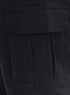 Black Cargo Short - Khotwh
