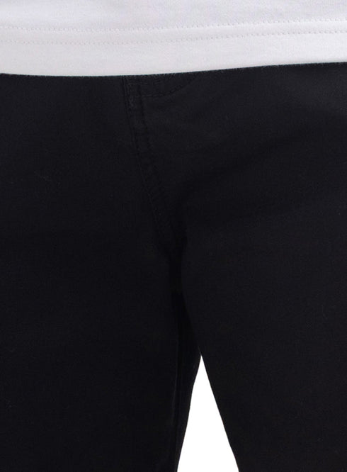 Black Cargo Short - Khotwh