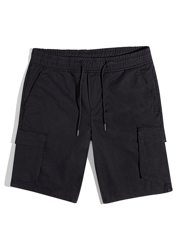 Black Cargo Short - Khotwh