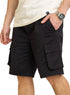 Black Cargo Short - Khotwh