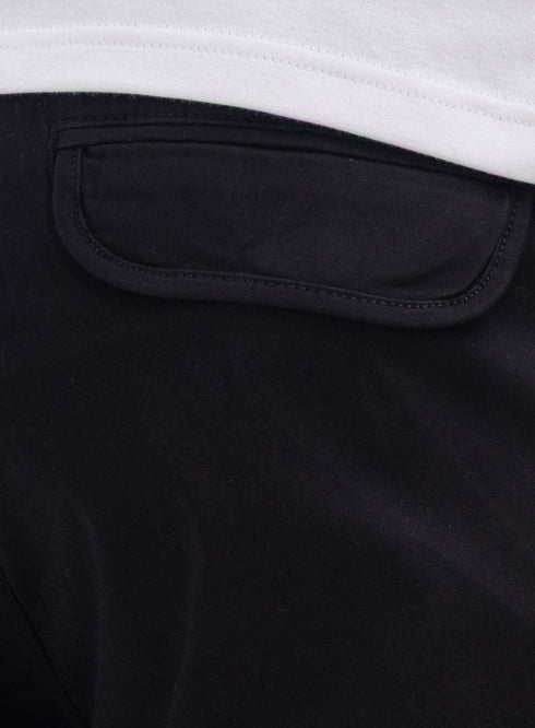 Black Cargo Short - Khotwh