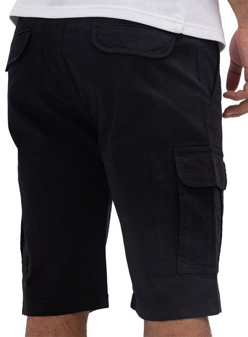 Black Cargo Short - Khotwh