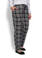 Black Checkered Pant - Khotwh