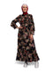 Black Chiffon Dress - Khotwh