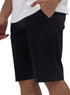 Black Classic Gabardine Short - Khotwh