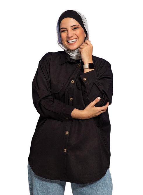 Black Copper Shirt +Size - Khotwh