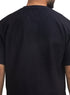 Black Crunchy - Oversize Round T-Shirt - Khotwh