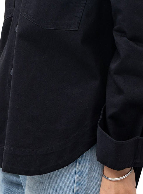 Black Cur - Gabardine Shirt - Khotwh