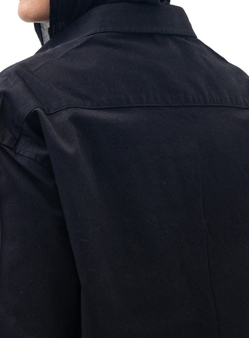 Black Cur - Gabardine Shirt - Khotwh