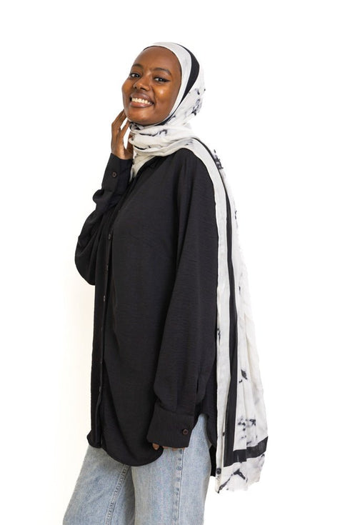 Black CY - Over Size Shirt - Khotwh