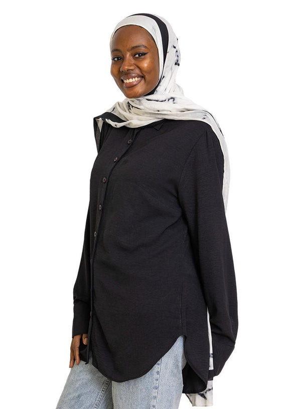 Black CY - Over Size Shirt - Khotwh