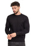 Black D - Round Striped Pullover - Khotwh