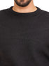 Black - Design 00143 BS - Round Pullover - Khotwh