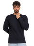 Black - Design 00151 BS - Round Pullover - Khotwh