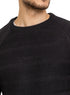 Black - Design 00177 BS - Round Pullover - Khotwh