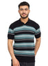 Black Design 01005Knit Polo Neck - T-Shirt - Khotwh