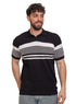 Black Design 01021Knit Polo Neck - T-Shirt - Khotwh
