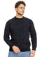 Black - Design 0125 BS - Round Pullover - Khotwh