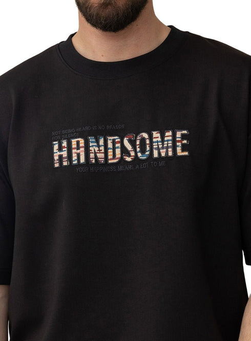 Black Design 1004 NF - Round T-Shirt - Khotwh