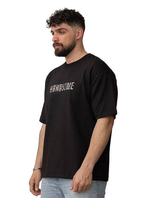 Black Design 1004 NF - Round T-Shirt - Khotwh