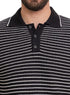 Black Design 1004Knit Polo Neck - T-Shirt - Khotwh