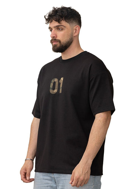 Black Design 1007 NF - Round T-Shirt - Khotwh