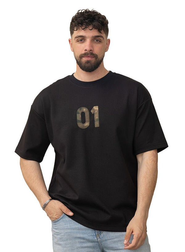 Black Design 1007 NF - Round T-Shirt - Khotwh